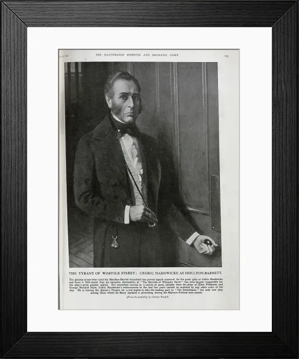 Framed Print : Cedric Hardwicke in Role Framed Print : Cedric Hardwicke in Role