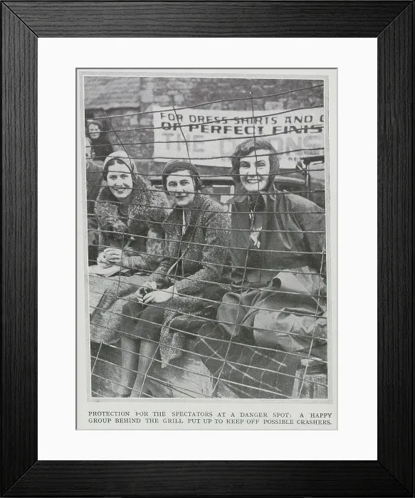 Framed Print : TT Race Spectators Framed Print : TT Race Spectators