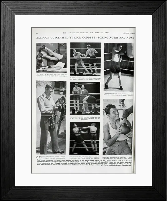 Framed Print : Tony Canzoneri, Boxer Framed Print : Tony Canzoneri, Boxer