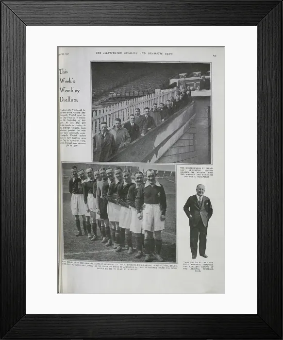 Framed Print : Newcastle v Arsenal at Wembley Framed Print : Newcastle v Arsenal at Wembley