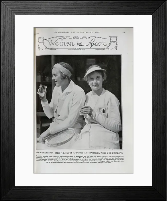 Framed Print : F. K. Scott and Kay Stammers Framed Print : F. K. Scott and Kay Stammers