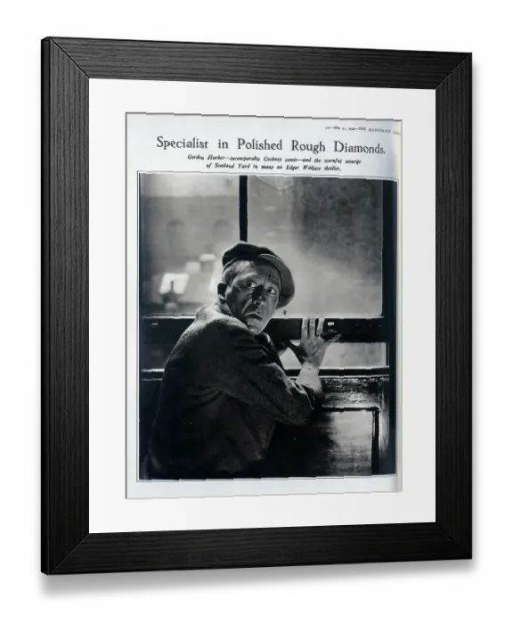Framed Print : Gordon Harker Framed Print : Gordon Harker