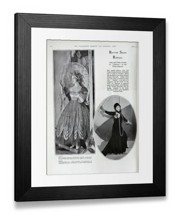 Framed Print : June Tripp and Violet Loraine Framed Print : June Tripp and Violet Loraine