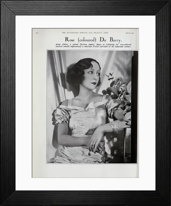 Framed Print : Anny Ahlers, Actress Framed Print : Anny Ahlers, Actress