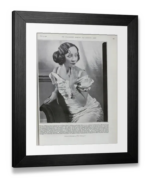Framed Print : Anny Ahlers, Actress Framed Print : Anny Ahlers, Actress