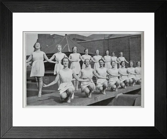 Framed Print : Finnish Gymnasts Framed Print : Finnish Gymnasts
