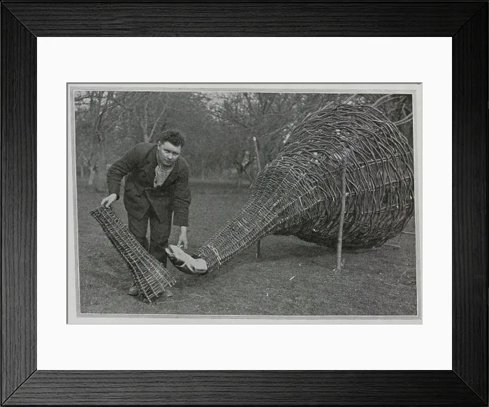 Framed Print : Basket Trap for Salmon Framed Print : Basket Trap for Salmon
