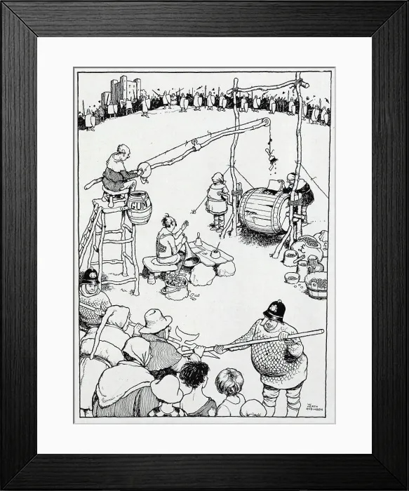 Framed Print : The Dublin Derby Sweep Draw, Imagined in 1066 Framed Print : The Dublin Derby Sweep Draw, Imagined in 1066