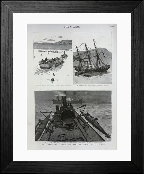Framed Print : The Particular Service Squadron, Bantry Bay Framed Print : The Particular Service Squadron, Bantry Bay