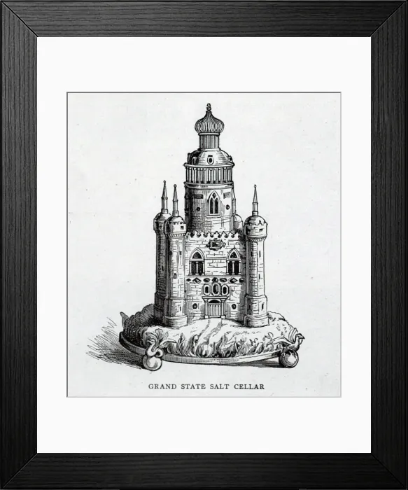 Framed Print : The Grand State Salt Cellar, Tower of London Framed Print : The Grand State Salt Cellar, Tower of London