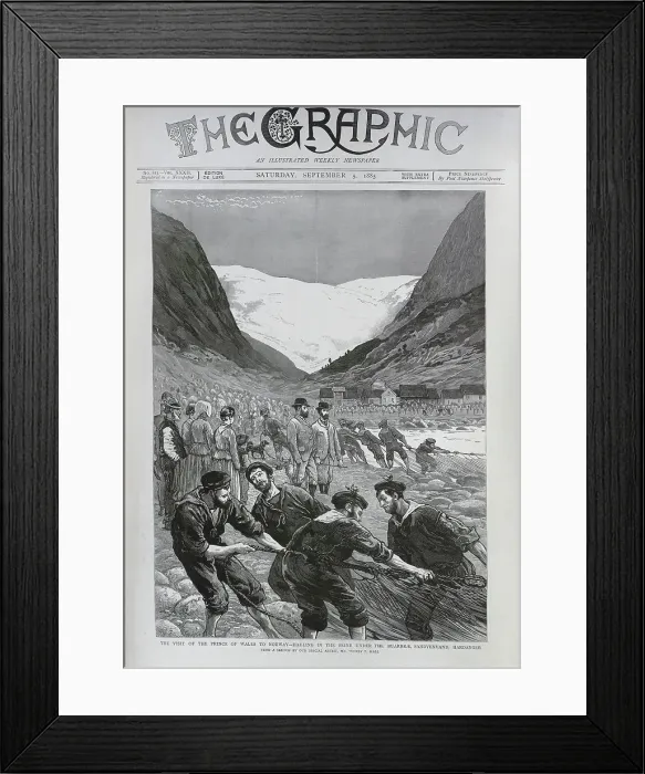 Framed Print : Prince of Wales visit to Norway Framed Print : Prince of Wales visit to Norway