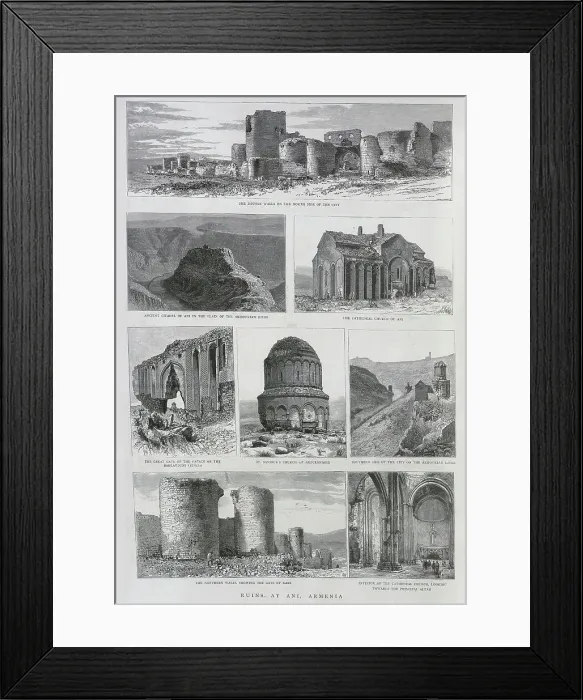 Framed Print : The Ruins at Ani, Armenia Framed Print : The Ruins at Ani, Armenia