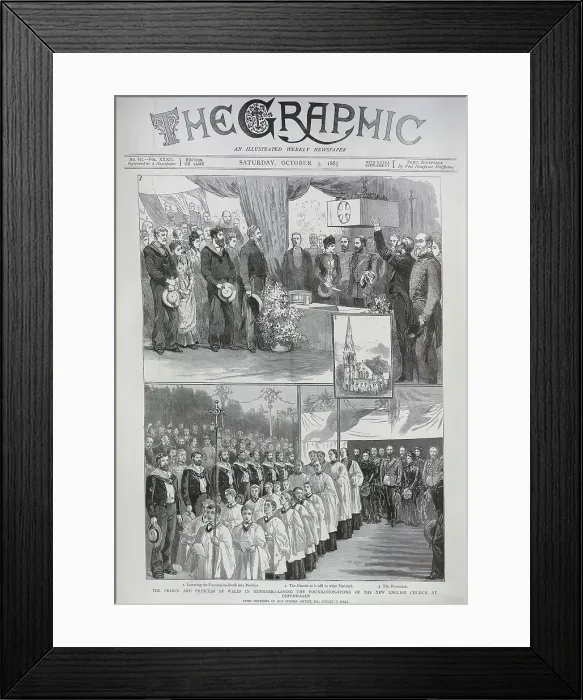Framed Print : The Prince of Wales in Denmark Framed Print : The Prince of Wales in Denmark