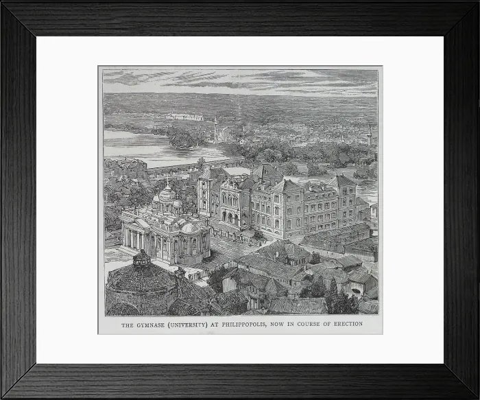 Framed Print : The Construction of the University at Philippoplis Framed Print : The Construction of the University at Philippoplis
