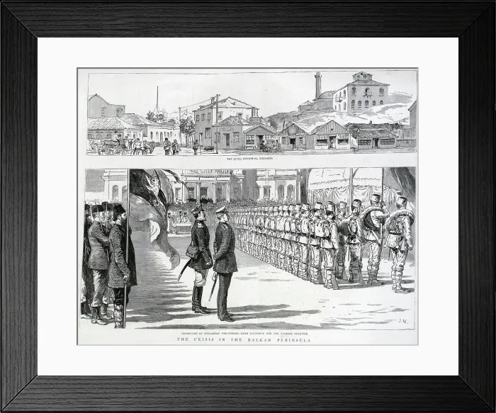 Framed Print : The Continuing Balkans Crisis, Bulgaria Framed Print : The Continuing Balkans Crisis, Bulgaria