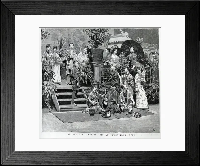 Framed Print : Amateur Japanese Fair, Newcastle Framed Print : Amateur Japanese Fair, Newcastle