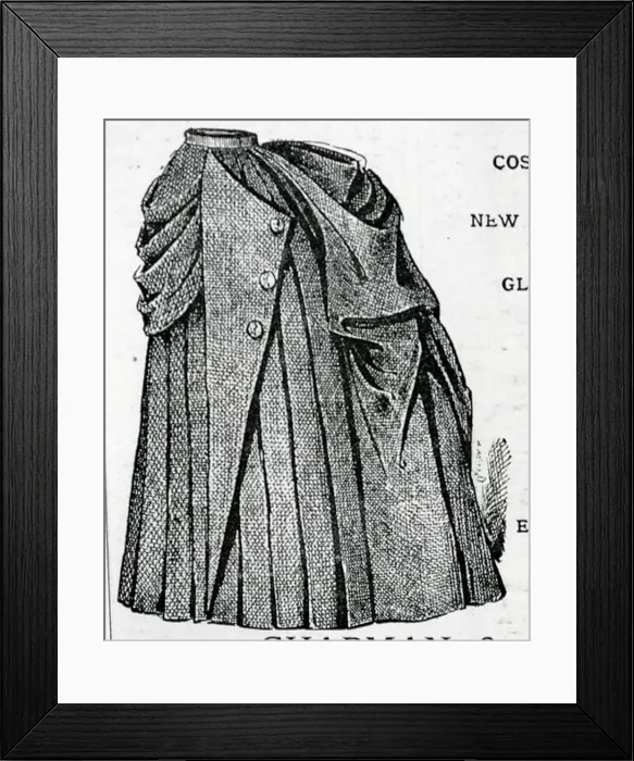 Framed Print : Advert for Chapman Dress Merchants, London Framed Print : Advert for Chapman Dress Merchants, London