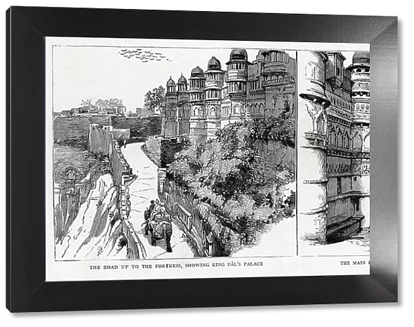 Gwalior Fortress, Madhya Pradesh, India