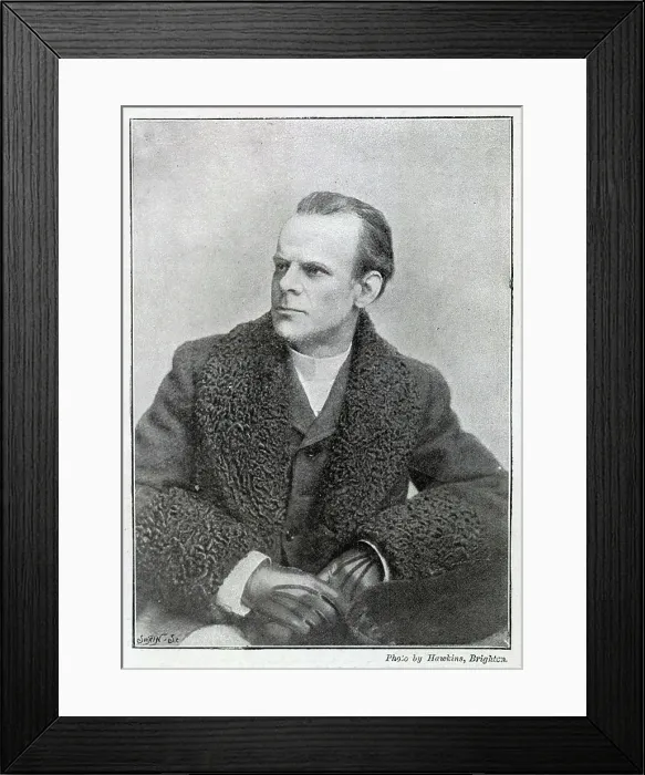 Framed Print : Mr Edward Terry, actor, seated studio portrait Framed Print : Mr Edward Terry, actor, seated studio portrait