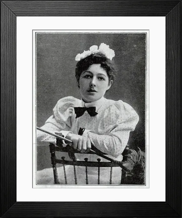 Framed Print : Lady Francis Hope, Miss May Yohe, in The Lady Slavey Framed Print : Lady Francis Hope, Miss May Yohe, in The Lady Slavey