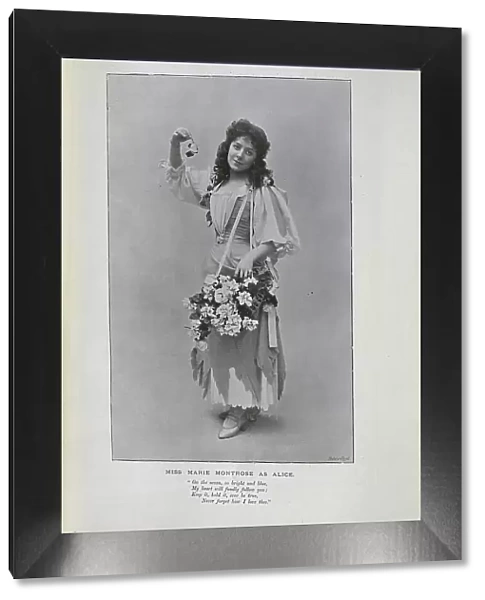 Marie Montrose, actress, as Alice, in Dick Whittington