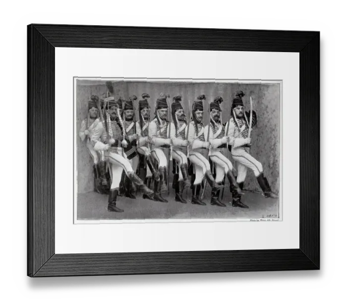 Framed Print : Soldiers in His Excellency at the Lyric Theatre Framed Print : Soldiers in His Excellency at the Lyric Theatre