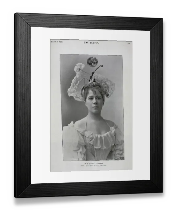 Framed Print : Marie Tempest, actress
