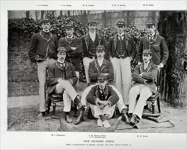 Oxford Crew, The Boat Race, outdoor sporting portrait