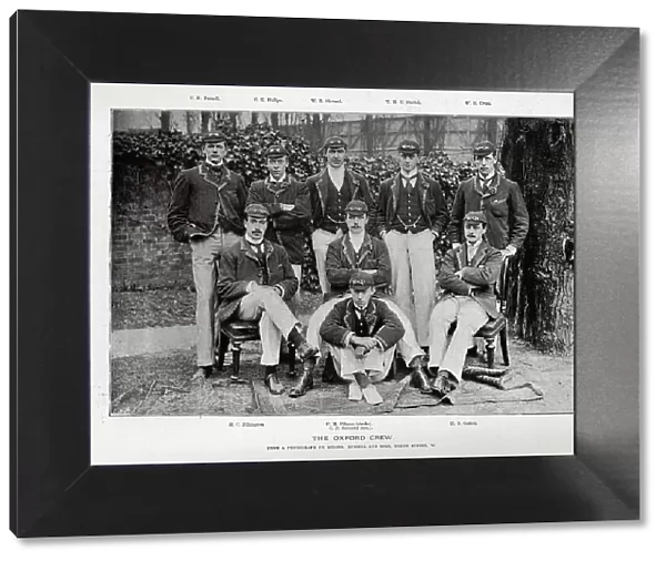 Oxford Crew, The Boat Race, outdoor sporting portrait