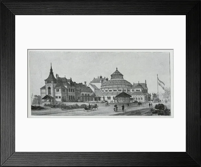 Framed Print : The People's Theatre at Worms, Germany Framed Print : The People's Theatre at Worms, Germany