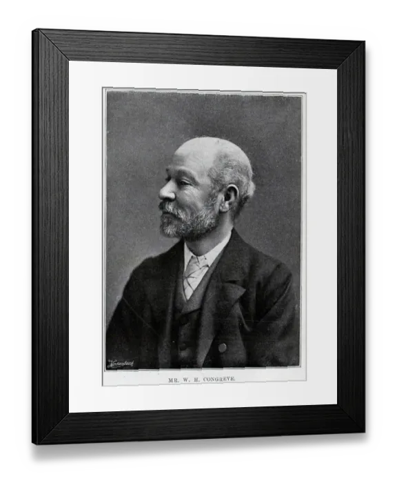 Framed Print : W H Congreve, Secretary of Birkbeck Institute, London Framed Print : W H Congreve, Secretary of Birkbeck Institute, London