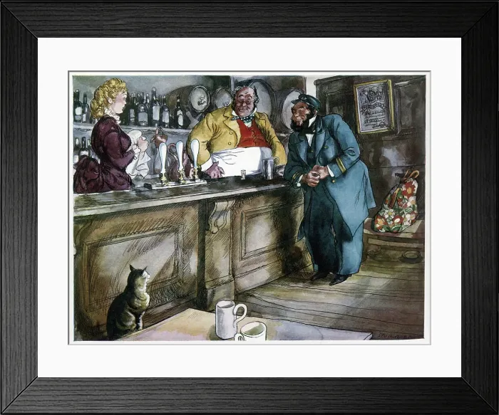 Framed Print : Great-grandpapa wets his whistle, Steven Spurrier Framed Print : Great-grandpapa wets his whistle, Steven Spurrier