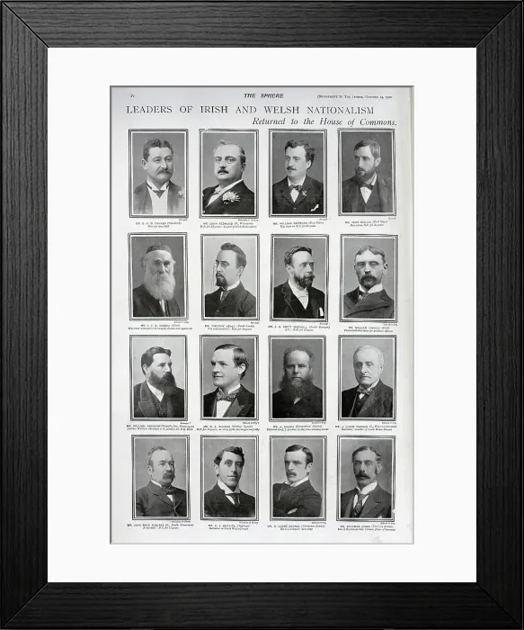 Framed Print : Irish and Welsh Mps Framed Print : Irish and Welsh Mps