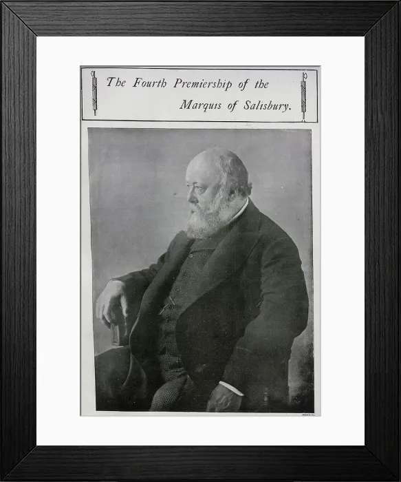 Framed Print : Third Marquis of Salisbury Framed Print : Third Marquis of Salisbury