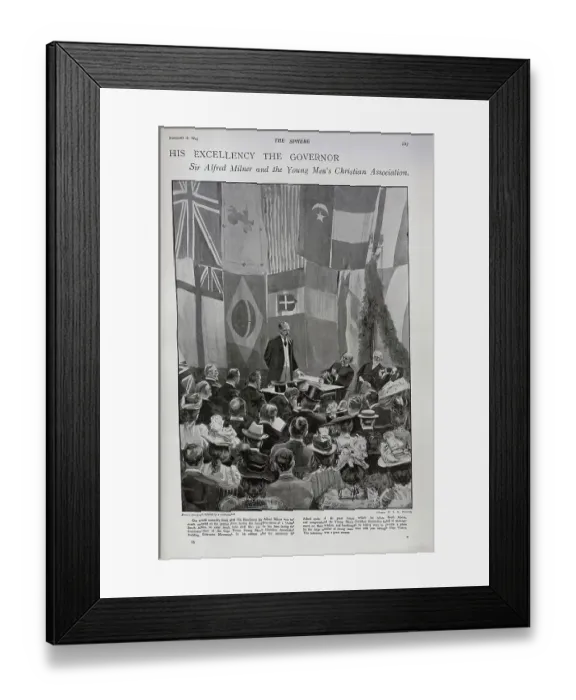 Framed Print : Sir Milner and the YMCA Framed Print : Sir Milner and the YMCA