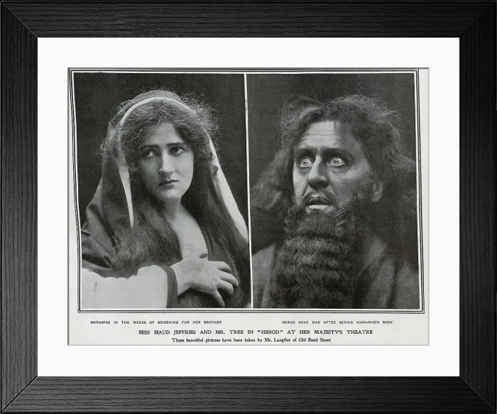 Framed Print : Marianne and Herod Framed Print : Marianne and Herod