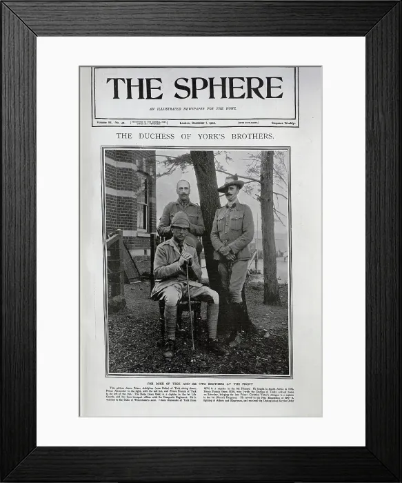 Framed Print : The Duchess of York's Brothers Framed Print : The Duchess of York's Brothers