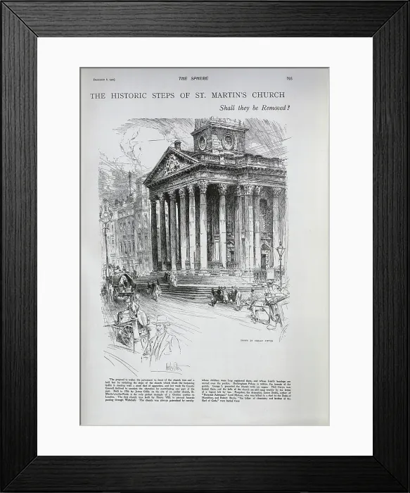 Framed Print : St Martins Church Framed Print : St Martins Church