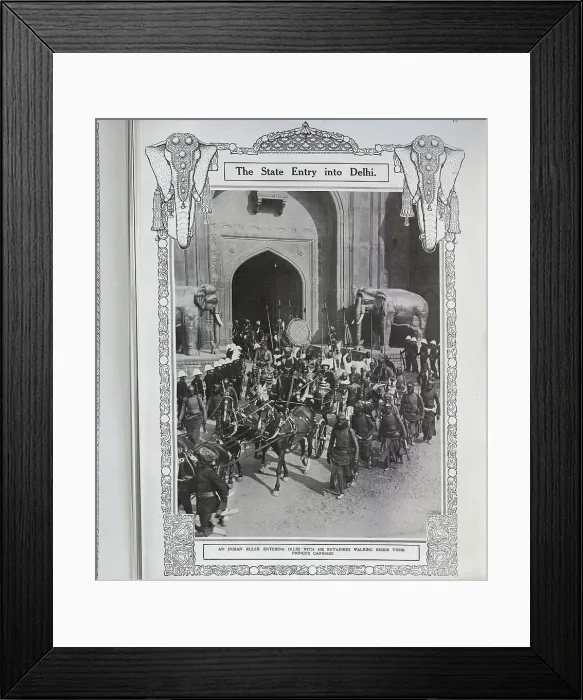 Framed Print : State entrance into Delhi Framed Print : State entrance into Delhi