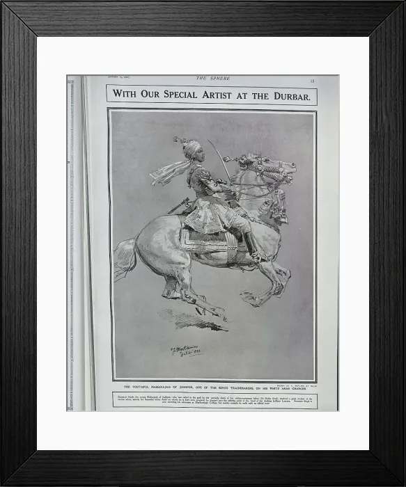 Framed Print : Maharajah of Jodhpur Framed Print : Maharajah of Jodhpur