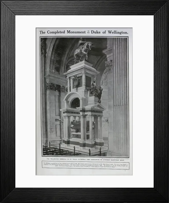 Framed Print : Wellington monument Framed Print : Wellington monument