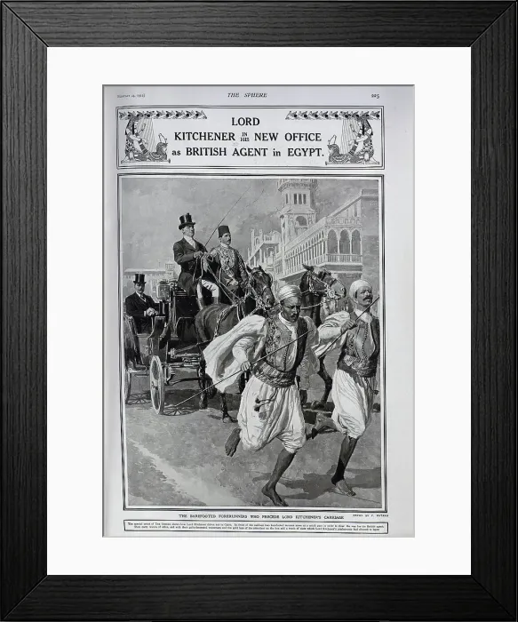 Framed Print : Kitchener in Egypt Framed Print : Kitchener in Egypt