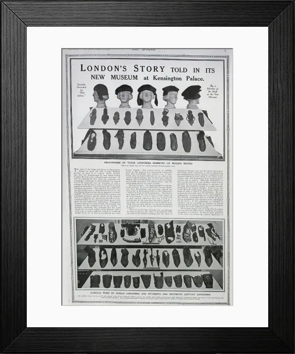 Framed Print : Artefacts at the London Museum Framed Print : Artefacts at the London Museum