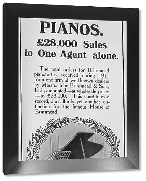 Brinsmead Pianos advert