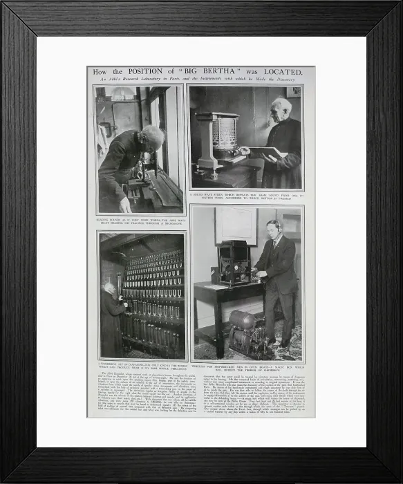 Framed Print : Jean Rousselot at work Framed Print : Jean Rousselot at work