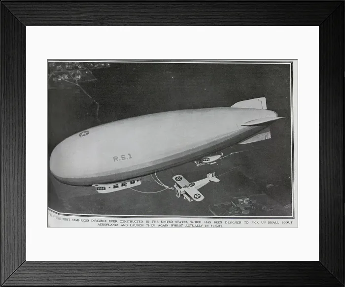 Framed Print : RS1 - American dirigible - Airship Framed Print : RS1 - American dirigible - Airship