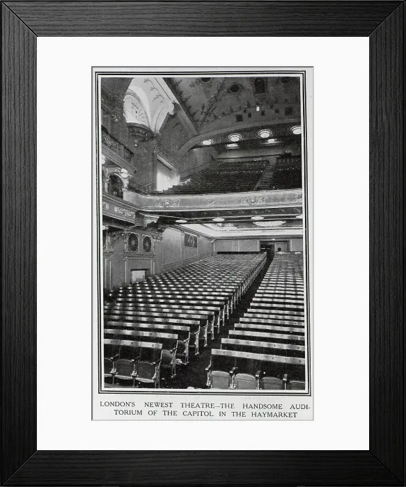 Framed Print : Capitol Theatre, Haymarket Framed Print : Capitol Theatre, Haymarket