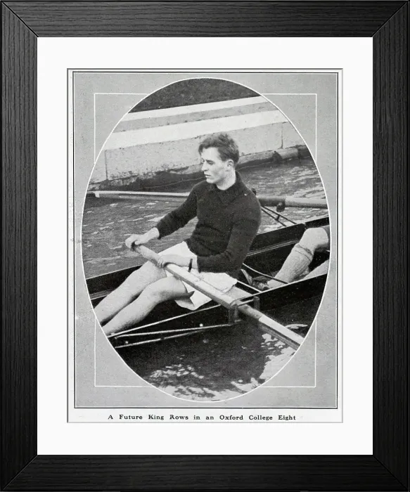 Framed Print : Prince Olaf. Oxford rower Framed Print : Prince Olaf. Oxford rower
