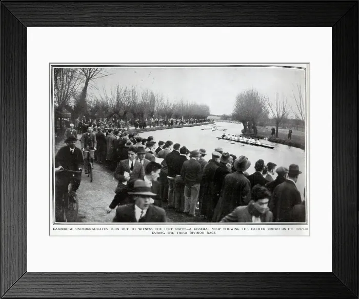 Framed Print : Cambridge university rowers Framed Print : Cambridge university rowers