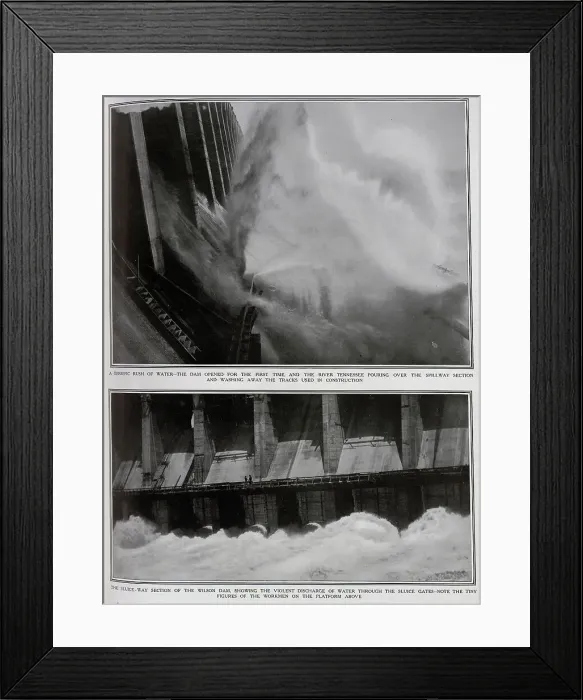 Framed Print : Wilson Dam Framed Print : Wilson Dam